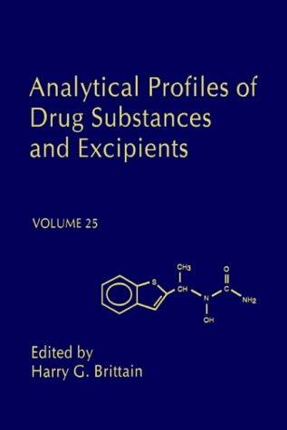 Analytical Profiles Drug Substances & Excipients (Profiles of Drug Substances, Excipients, and Related Methodology)