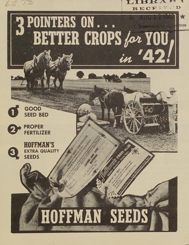 3 pointers on better crops for you in '42!