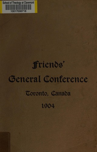 Proceedings of the Friends' General Conference