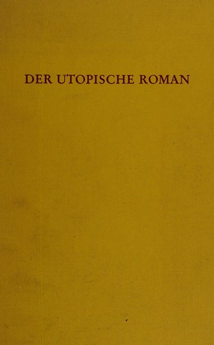 Der utopische Roman
