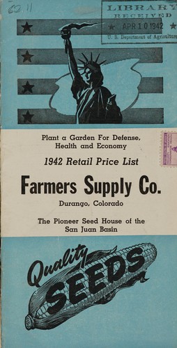 1942 retail price list