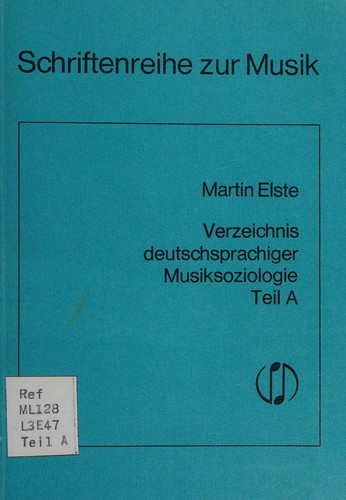Verzeichnis deutschsprachiger Musiksoziologie 1848-1973
