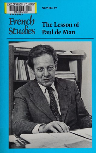 The Lesson of Paul de Man