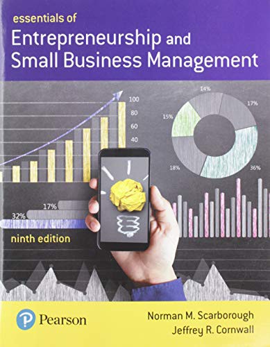 Essentials of Entrepreneurship and Small Business Plus 2019 MyLab Entrepreneurship with Pearson eText -- Access Card Package