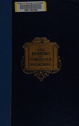 The history of Christian preaching