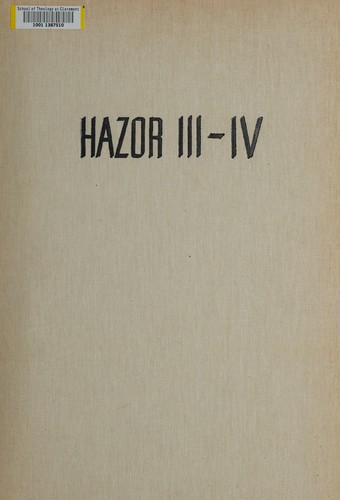 Hazor III-IV