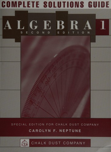 Elementary Algebra Solutions