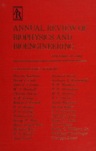 Annual Review of Biophysics and Bioengineering