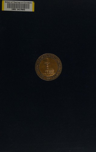 Personal records of the Brick Presbyterian church in the city of New York, 1809-1908