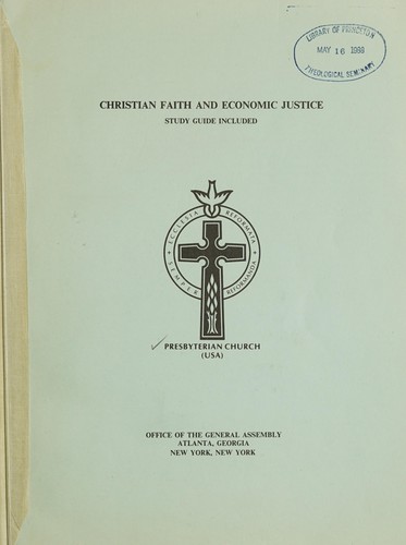 Christian faith and economic justice