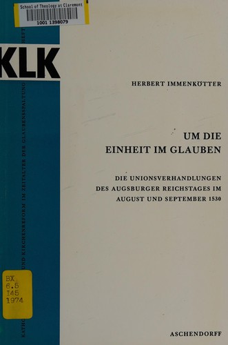 Um die Einheit im Glauben