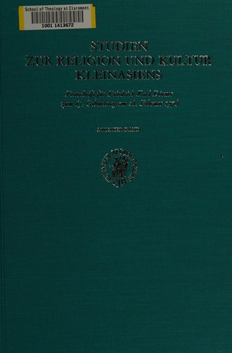 Studien zur Religion und Kultur Kleinasiens