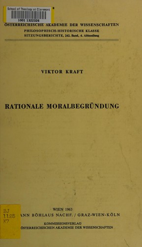 Rationale Moralbegruendung