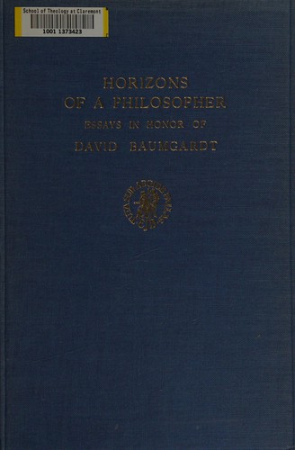 Horizons of a philosopher