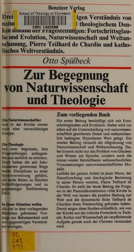 Zur Begegnung von Naturwissenschaft und Theologie