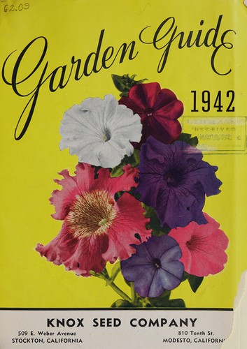 Garden guide, 1942