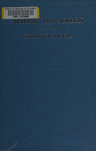 Behind the screen; a biographical study
