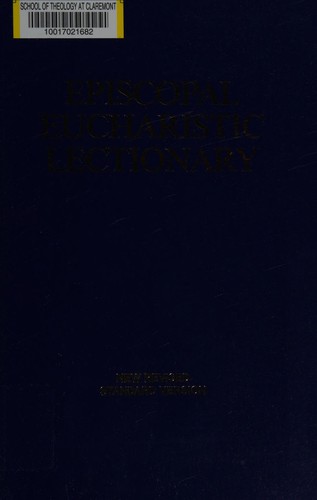 Episcopal eucharistic lectionary