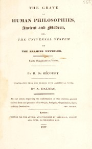 The grave of human philosophies, ancient and modern