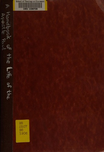 A handbook of the life of the Apostle Paul