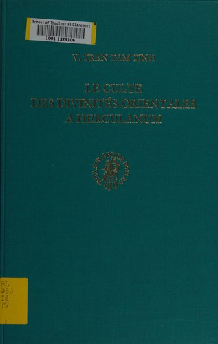 Le culte des divinités orientales à Herculanum