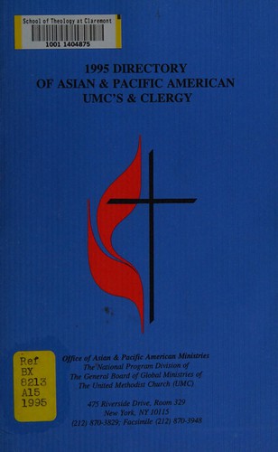 1995 directory of Asian & Pacific American UMC's & clergy