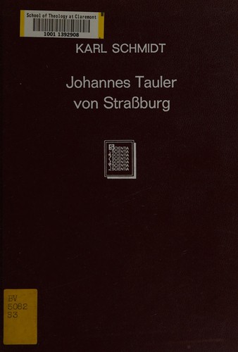 Johannes Tauler von Strassburg