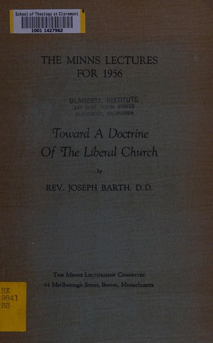 Toward a doctrine of the liberal church
