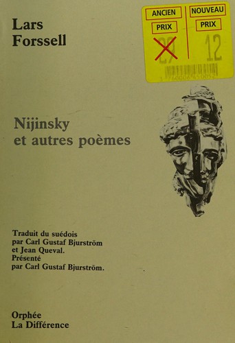 Nijinsky ; suivi de Ode à Boris Karloff et autres textes