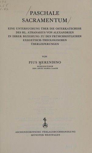 Paschale sacramentum