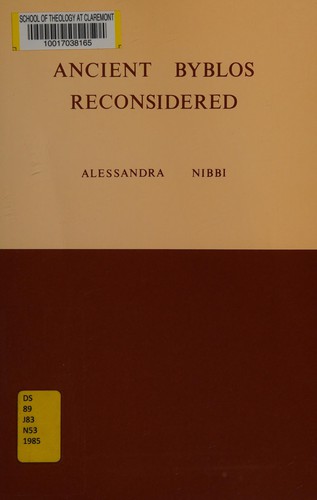 Ancient Byblos reconsidered