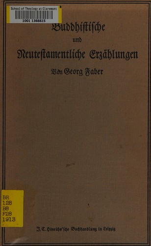 Buddhistische und neutestamentliche Erzählungen