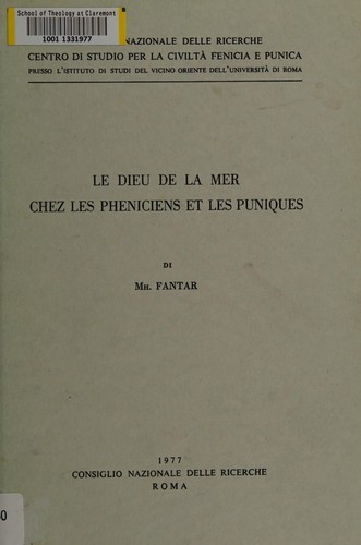 Le dieu de la mer chez les pheniciens et les puniques
