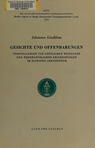 Gesichte und Offenbarungen