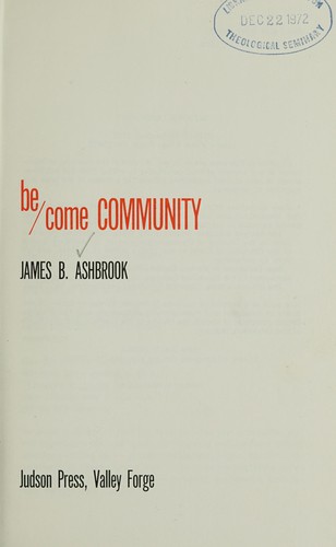 Be/come community