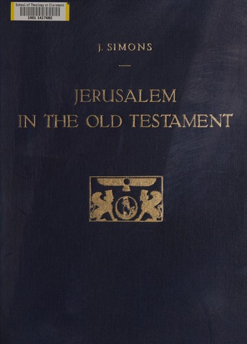 Jerusalem in the Old Testament