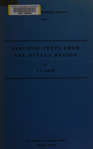 Sargonic texts from the Diyala region