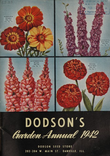 Dodson's garden annual, 1942