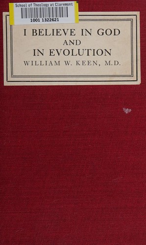 I believe in God and in evolution
