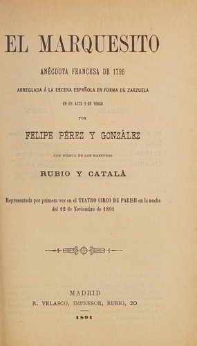 El marquesito