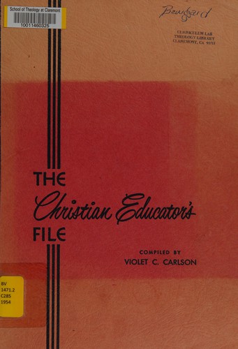 The Christian educators file