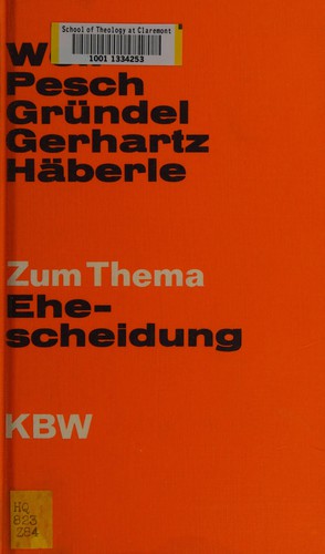 Zum thema ehescheidung