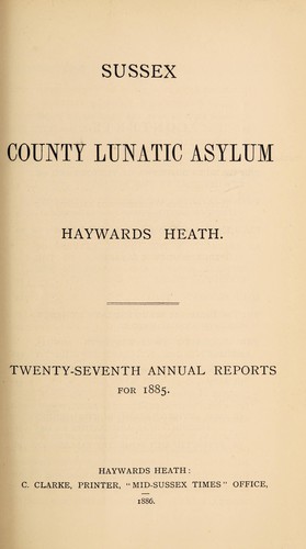 Twenty-seventh annual reports for 1885