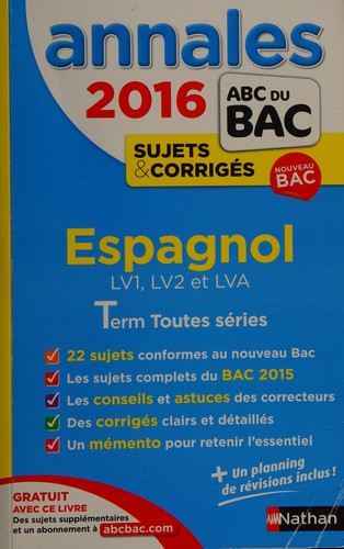 Espagnol LV1, LV2 et LVA