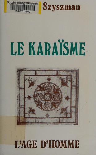 Le karaïsme