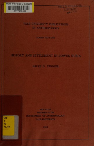 History and settlement in Lower Nubia