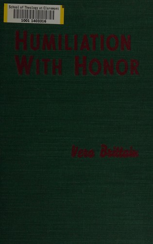 Humiliation with honor