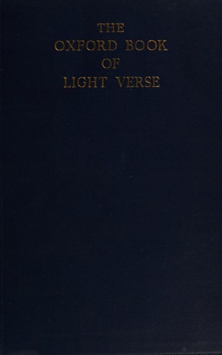 The Oxford book of light verse