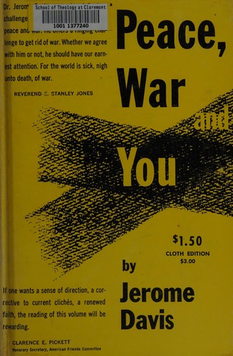 Peace, war and you