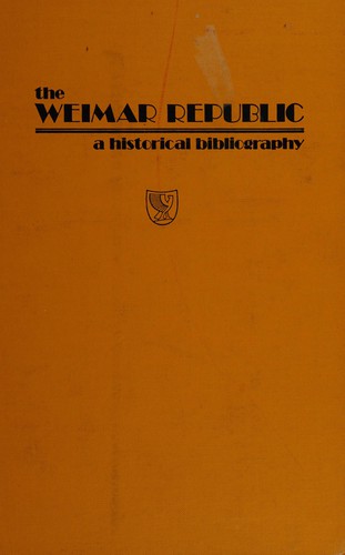 The Weimar Republic